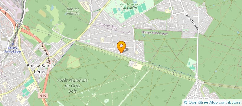 localisation de l'entreprise ROMAN TRANSPORT à BOISSY-SAINT-LEGER