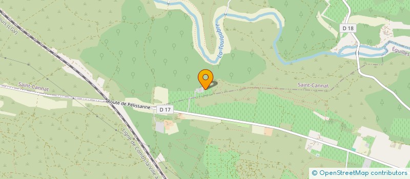 localisation de l'entreprise ROMANA  SAINT-CANNAT