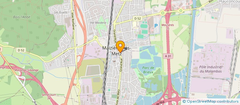 localisation de l'entreprise ROMANA  MAIZIERES-LES-METZ