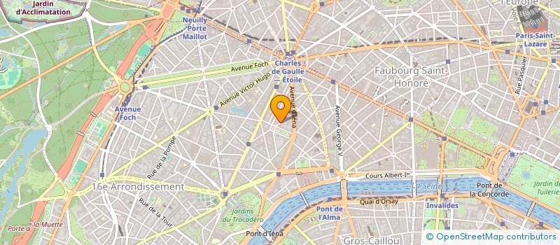 localisation de l'entreprise ROMANA  PARIS