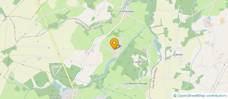 localisation de l'entreprise ROMANA CONFORT à SAVENAY