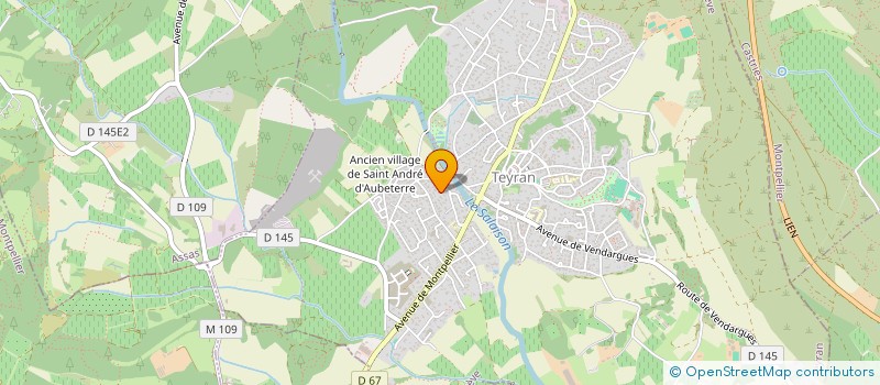localisation de l'entreprise ROMANCAS à TEYRAN