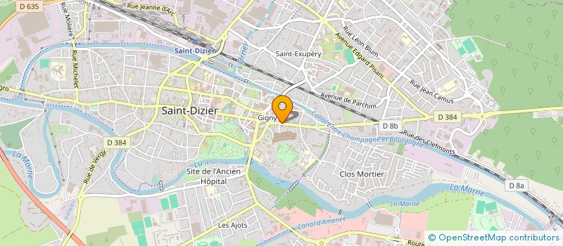 localisation de l'entreprise ROMANCE à SAINT-DIZIER