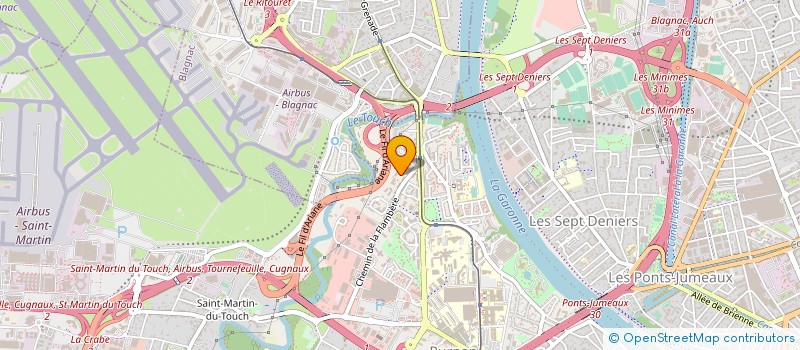 localisation de l'entreprise ROMANCHE GAVET à TOULOUSE