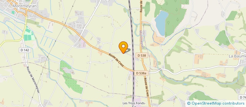 localisation de l'entreprise ROMANE  UPIE