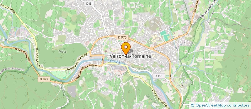 localisation de l'entreprise ROMANE  VAISON-LA-ROMAINE