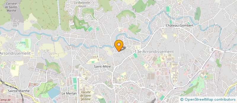 localisation de l'entreprise ROMANE à MARSEILLE