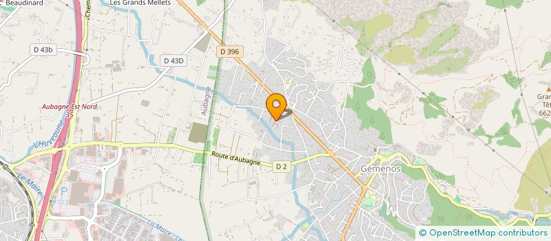 localisation de l'entreprise ROMANE  GEMENOS