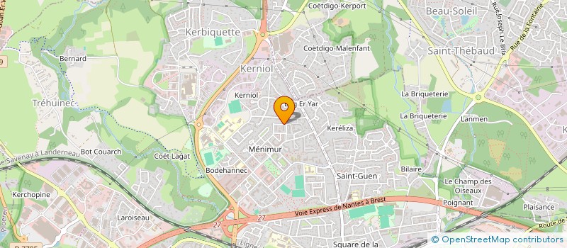 localisation de l'entreprise ROMANE CONSULTING à VANNES