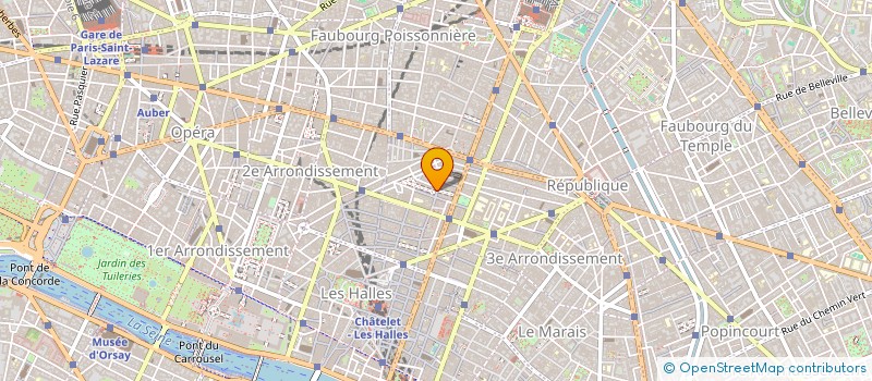 localisation de l'entreprise ROMANE S.  PARIS