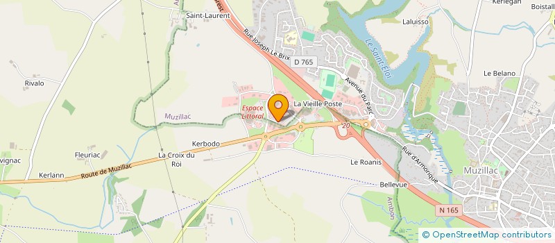 localisation de l'entreprise ROMANEL à MUZILLAC