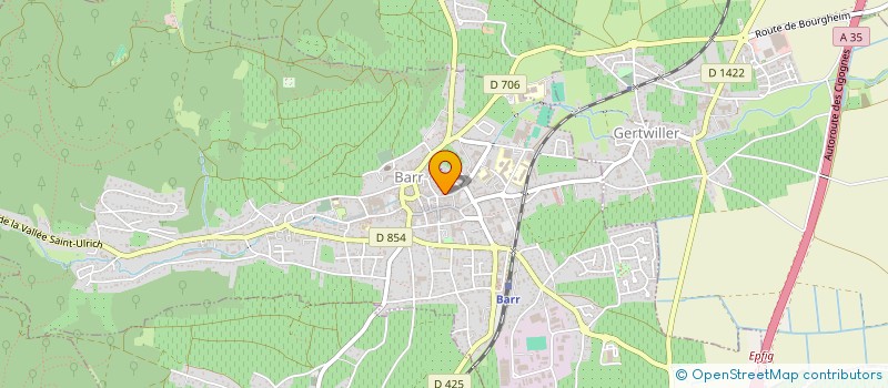 localisation de l'entreprise ROMANELLA  BARR