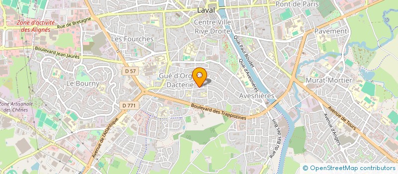 localisation de l'entreprise ROMANELLA à LAVAL
