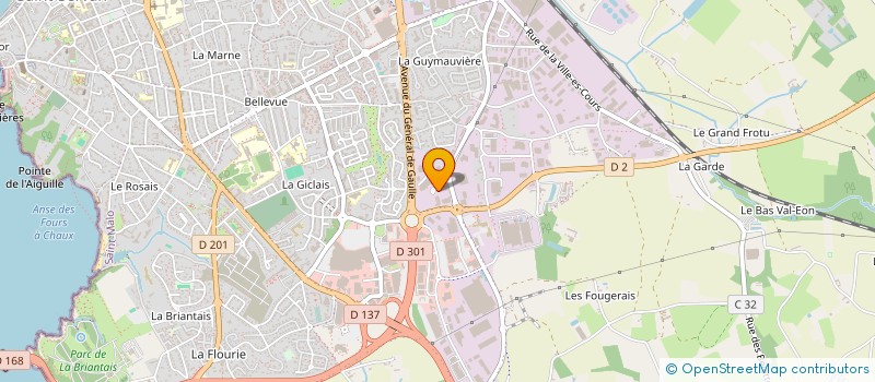 localisation de l'entreprise ROMANESCO  SAINT-JOUAN-DES-GUERETS