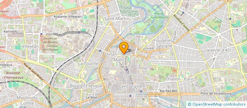 localisation de l'entreprise ROMANESCO  RENNES