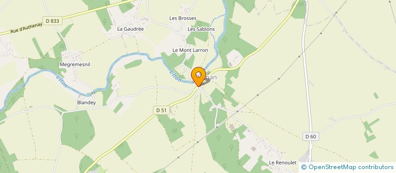 localisation de l'entreprise ROMANEVINCENZO  MESNILS-SUR-ITON