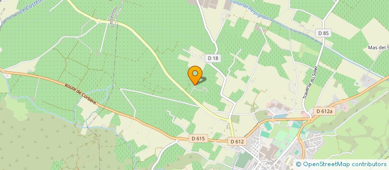 localisation de l'entreprise ROMANI 19  CASTELNOU