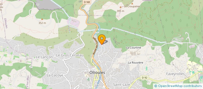 localisation de l'entreprise ROMANIELLA  OLLIOULES