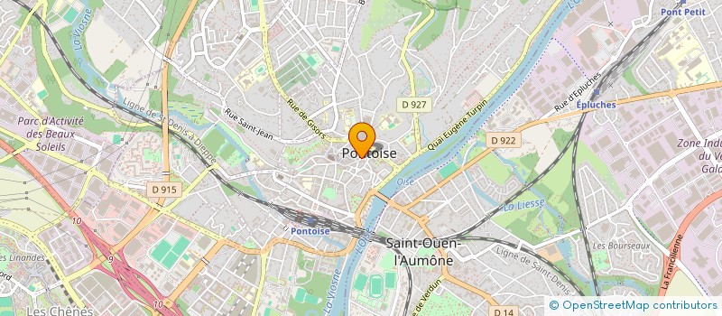 localisation de l'entreprise ROMANIK HOLDING  PONTOISE