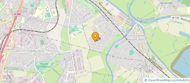 localisation de l'entreprise ROMANLICE  LANEUVEVILLE-DEVANT-NANCY