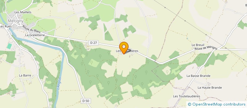 localisation de l'entreprise ROMANNA à MERIGNY
