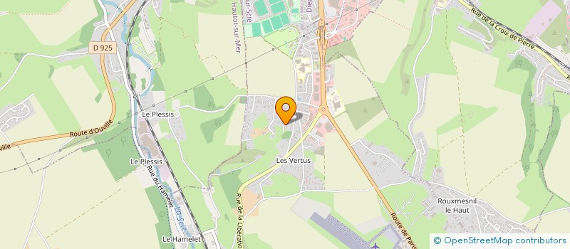 localisation de l'entreprise ROMANNE 3  SAINT-AUBIN-SUR-SCIE