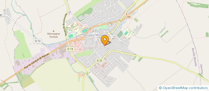 localisation de l'entreprise ROMANO  BOULAY-MOSELLE