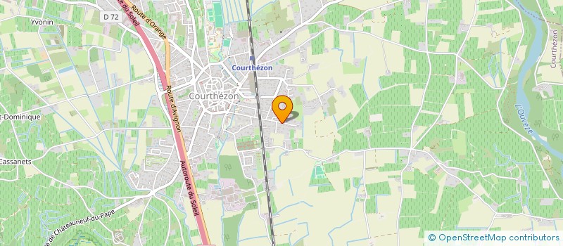 localisation de l'entreprise ROMANOAH  COURTHEZON