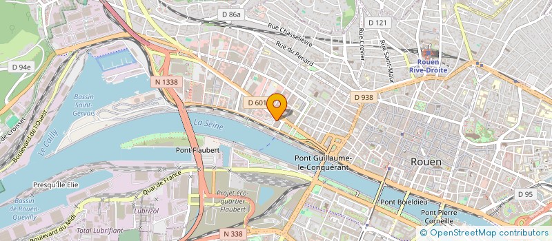 localisation de l'entreprise ROMANOE 2  ROUEN