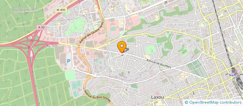 localisation de l'entreprise ROMANOMI  NANCY