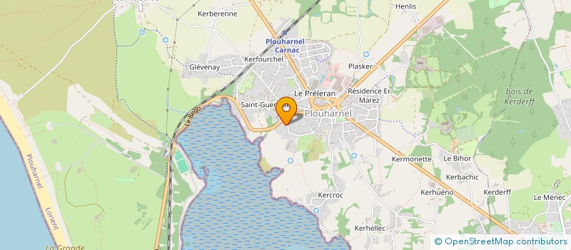 localisation de l'entreprise ROMANOWA  PLOUHARNEL