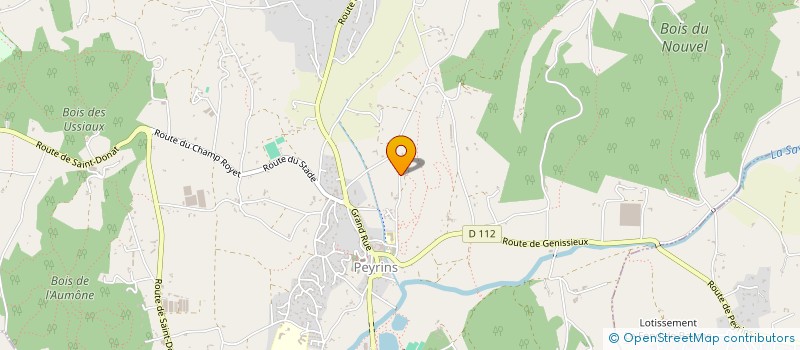 localisation de l'entreprise ROMANS ESTHETIQUE  PEYRINS