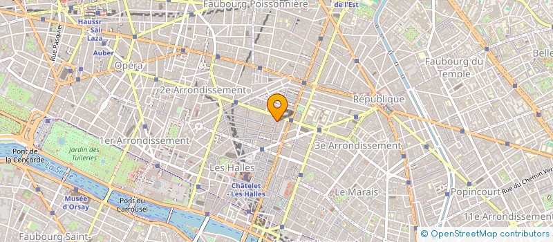 localisation de l'entreprise ROMANT  PARIS