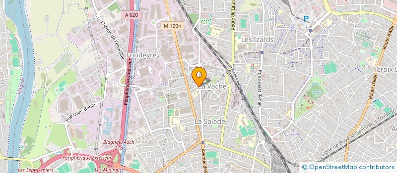 localisation de l'entreprise ROMANTICA à TOULOUSE