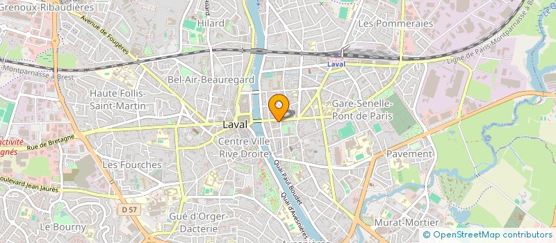 localisation de l'entreprise ROMANTISSIME à LAVAL