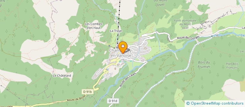 localisation de l'entreprise ROMARANCO  CHAMPAGNY-EN-VANOISE