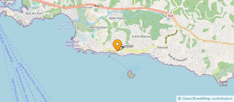 localisation de l'entreprise ROMARCHE  LE GOSIER