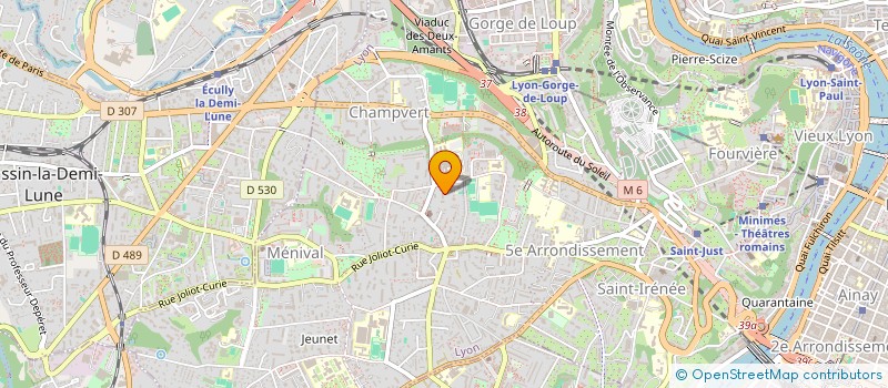 localisation de l'entreprise ROMARI  LYON