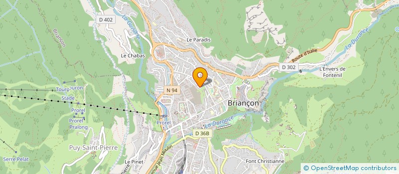 localisation de l'entreprise ROMARI à BRIANCON