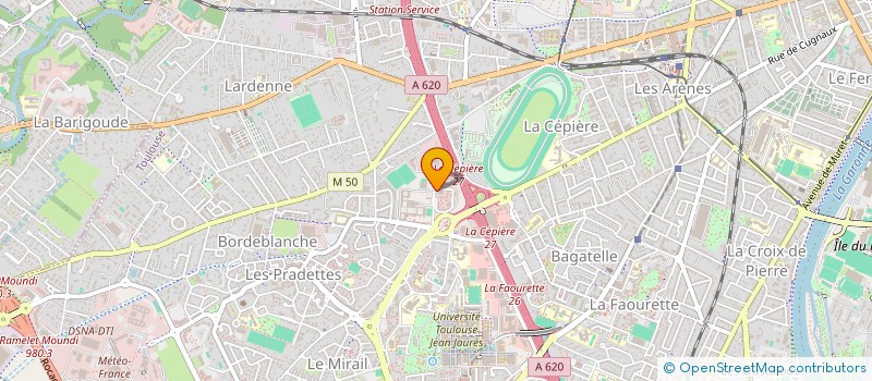 localisation de l'entreprise ROMARIC à TOULOUSE