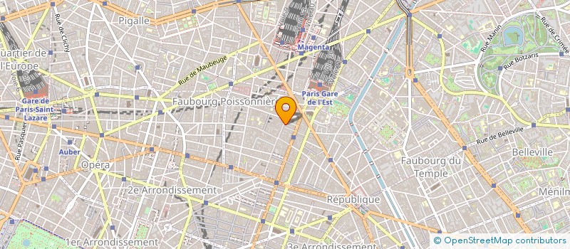 localisation de l'entreprise ROMARIC PRODUCTIONS  PARIS