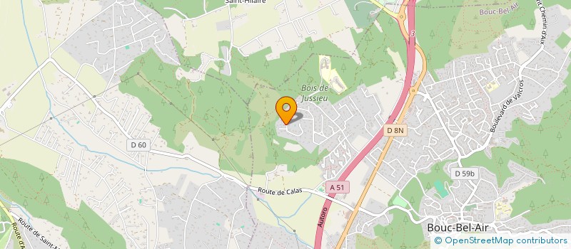 localisation de l'entreprise ROMARIE à BOUC-BEL-AIR