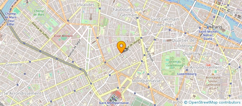 localisation de l'entreprise ROMARIN  PARIS