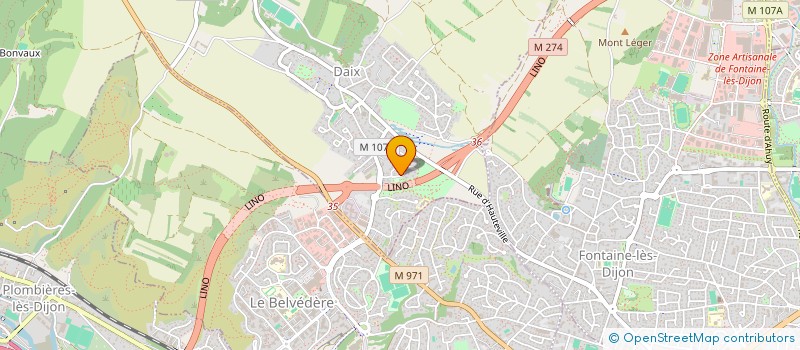 localisation de l'entreprise ROMARIN  DAIX