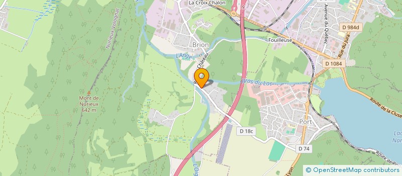 localisation de l'entreprise ROMARIN  BRION