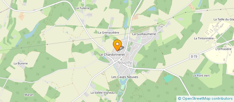 localisation de l'entreprise ROMARIN IMMO  NOUZILLY