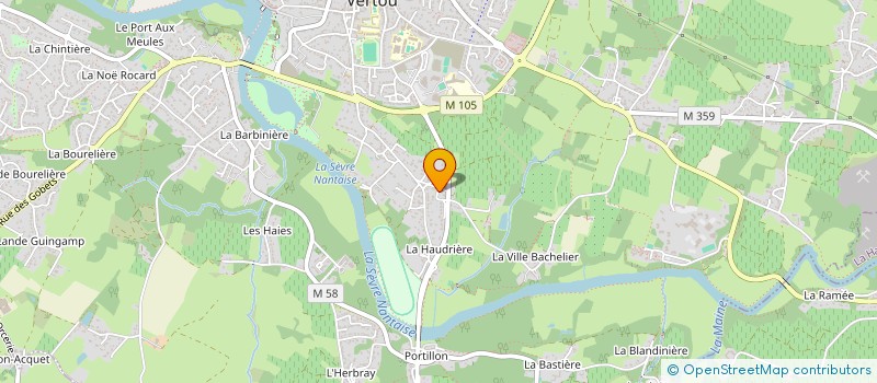 localisation de l'entreprise ROMARINE  VERTOU