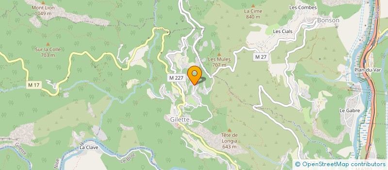 localisation de l'entreprise ROMARINE  GILETTE