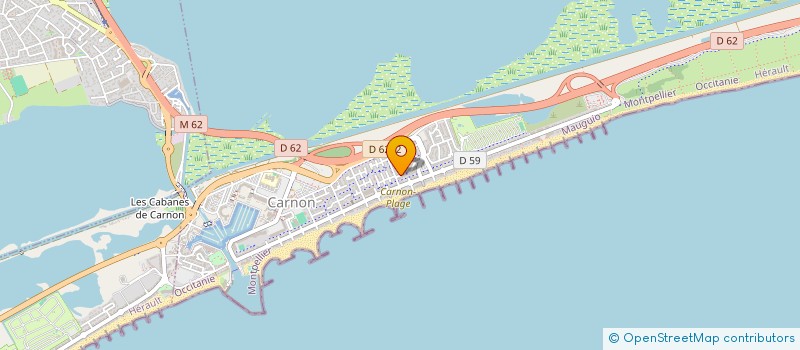 localisation de l'entreprise ROMARINS BEACH  MAUGUIO