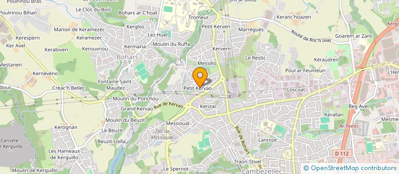 localisation de l'entreprise ROMARIQUEN  BREST